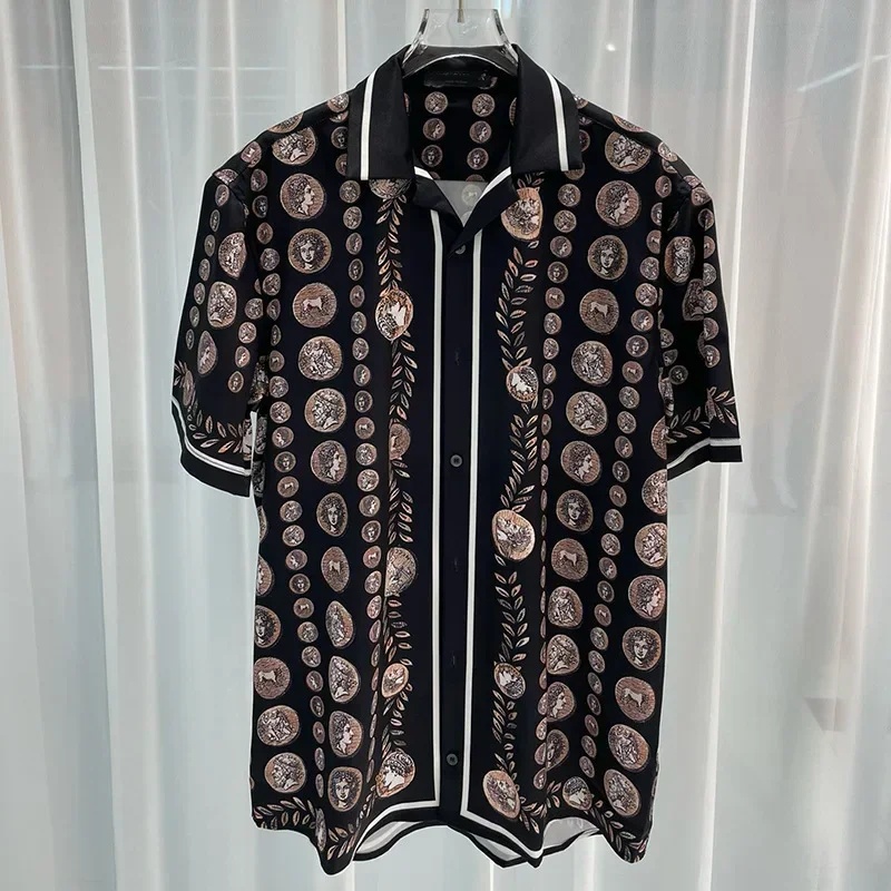 Conjunto de Camisa Hawaiana de - Men'S Formal Beach Wear reseña y precio